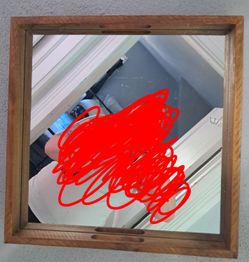 Glass Mirror Tray