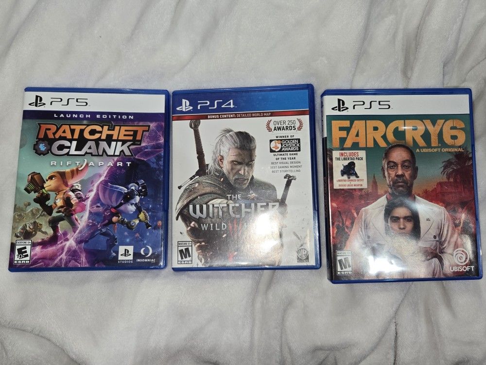 Playstation Games Bundle (Ps4 And Ps5)