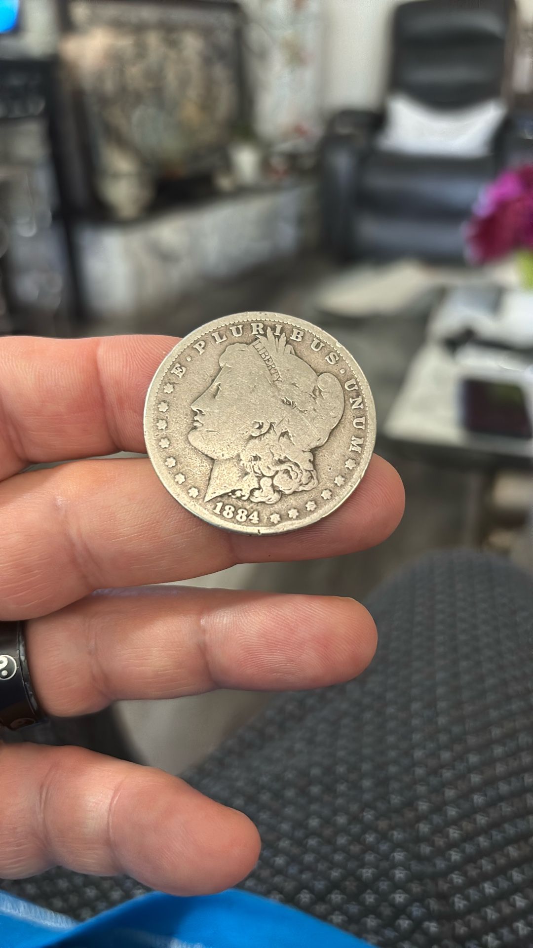 1984 Morgan dollar silver