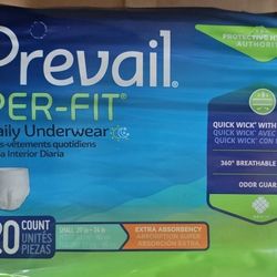 Prevail Dry Underwear Size 7