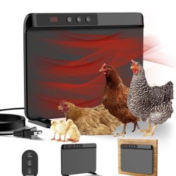 Chicken Coop, Smart Heater With Remote