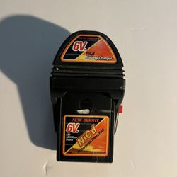New Bright A(contact info removed)94  R/C 6V NiCd Battery Charger & Battery NB10404 As Is