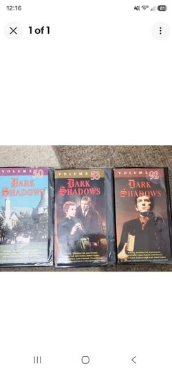 Dark Shadows VHS Lot Volumes 50, 53, 92