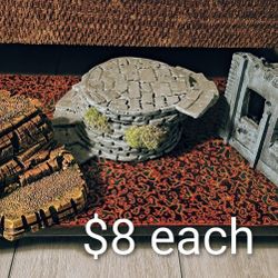 Handcrafted Props For Gaming Tables
