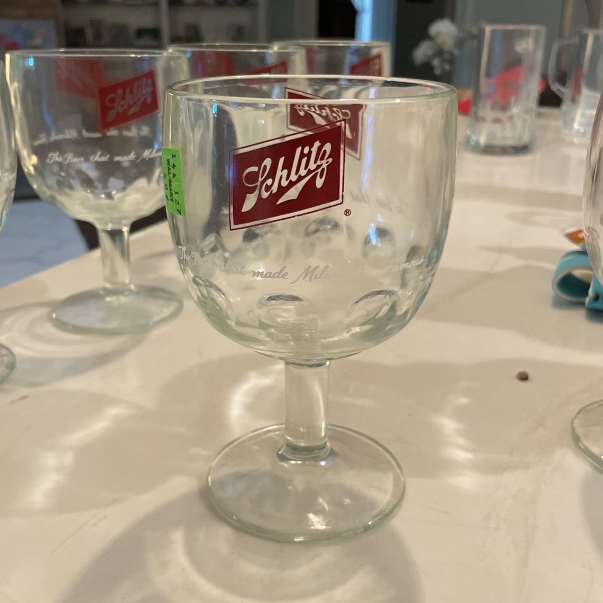 Vintage Schlitz Beer Glasses