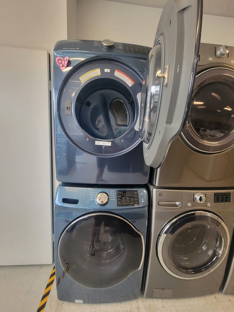 Front Load Washer And Electric Dryer Set Used In Good Condition With 90days Warranty G 