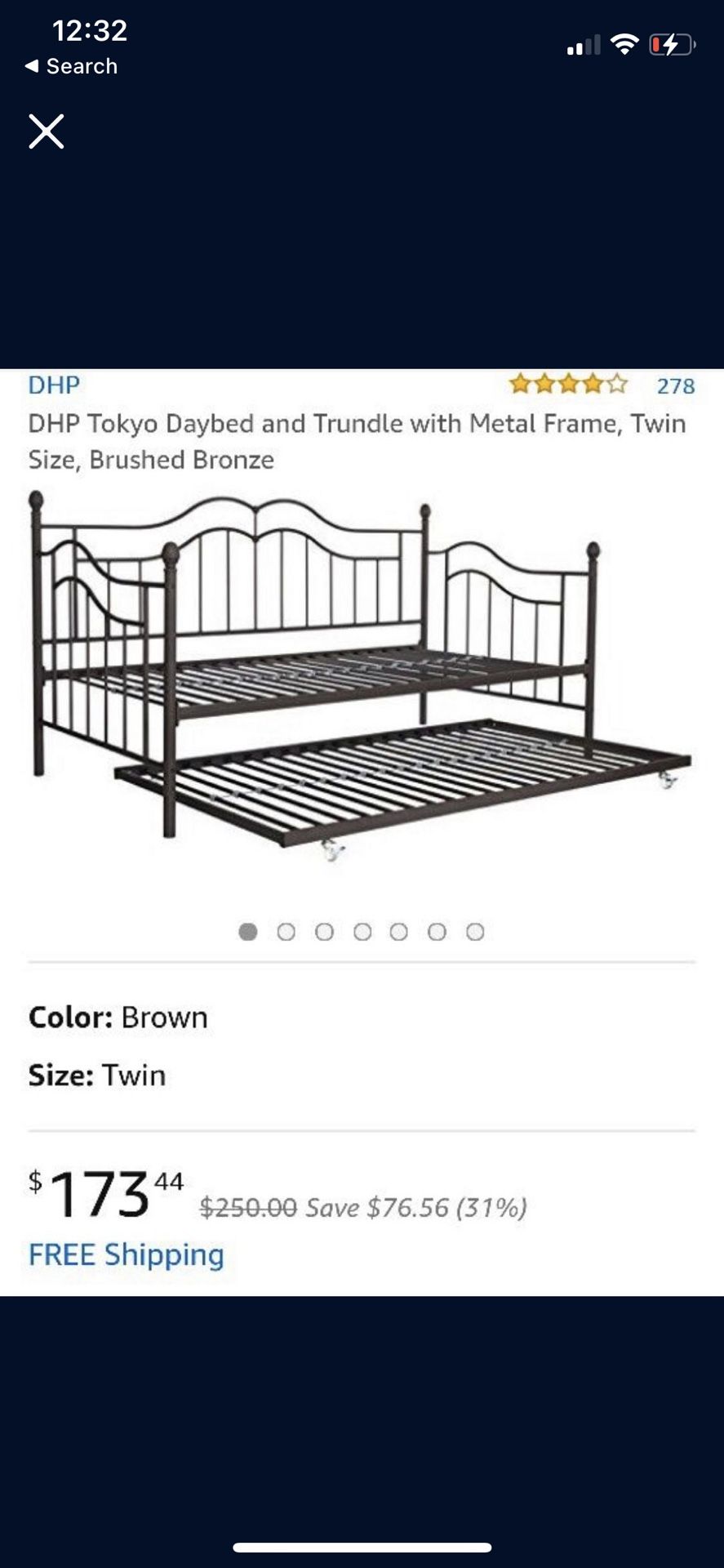 Day Bed With Trundle 