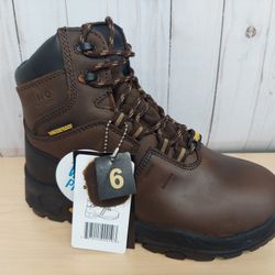Size 6 Men's WATERPROOF Work Boots!!! NEW 