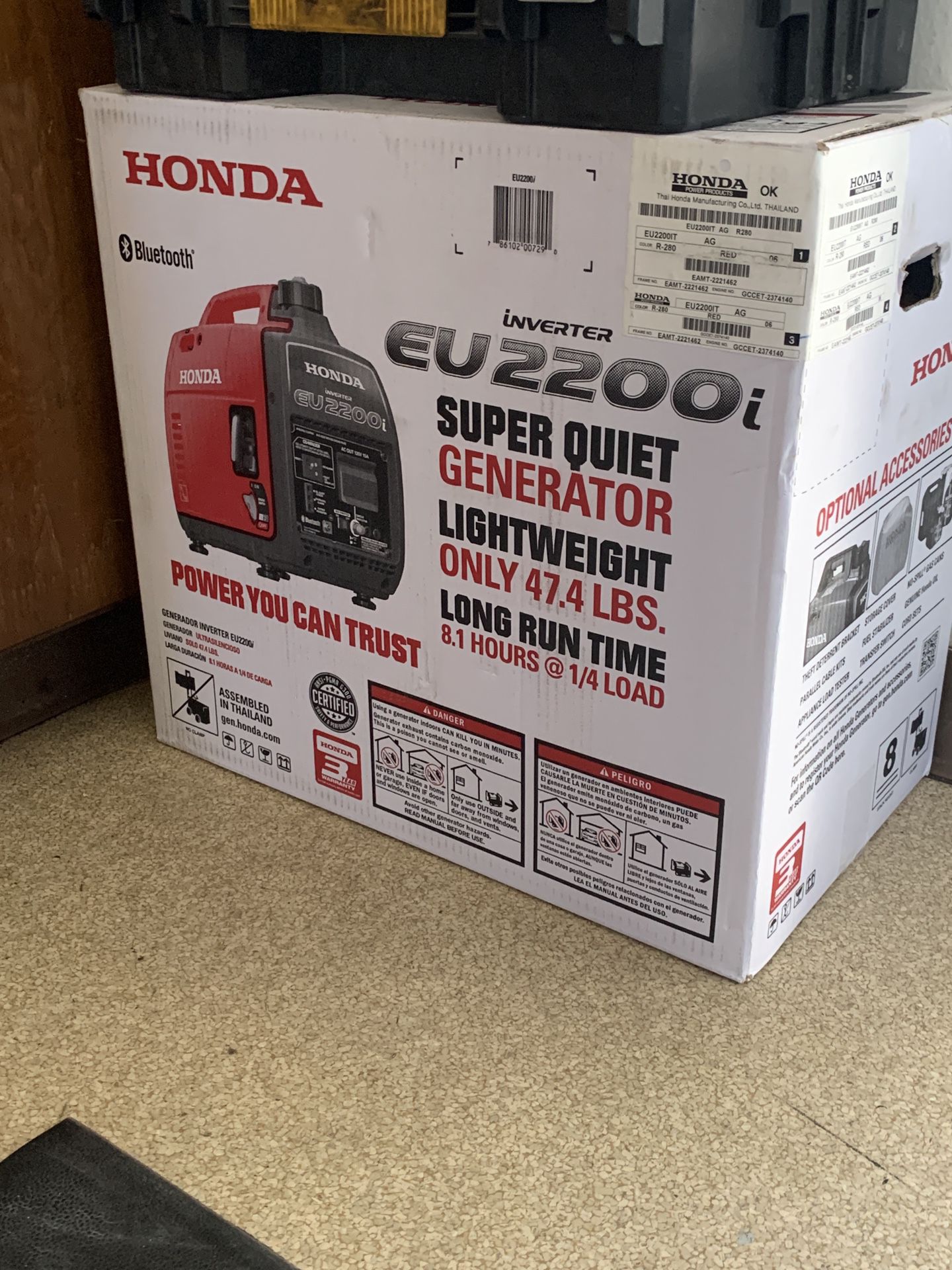 Honda generator brand new