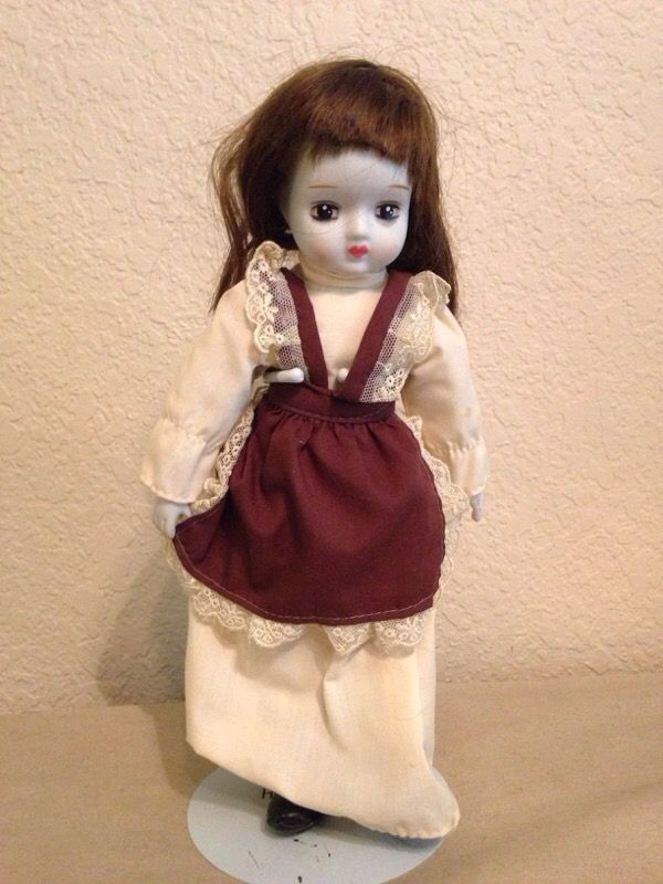 Vintage porcelain doll