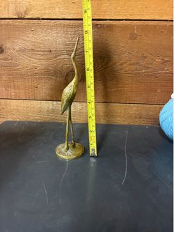 Brass stork