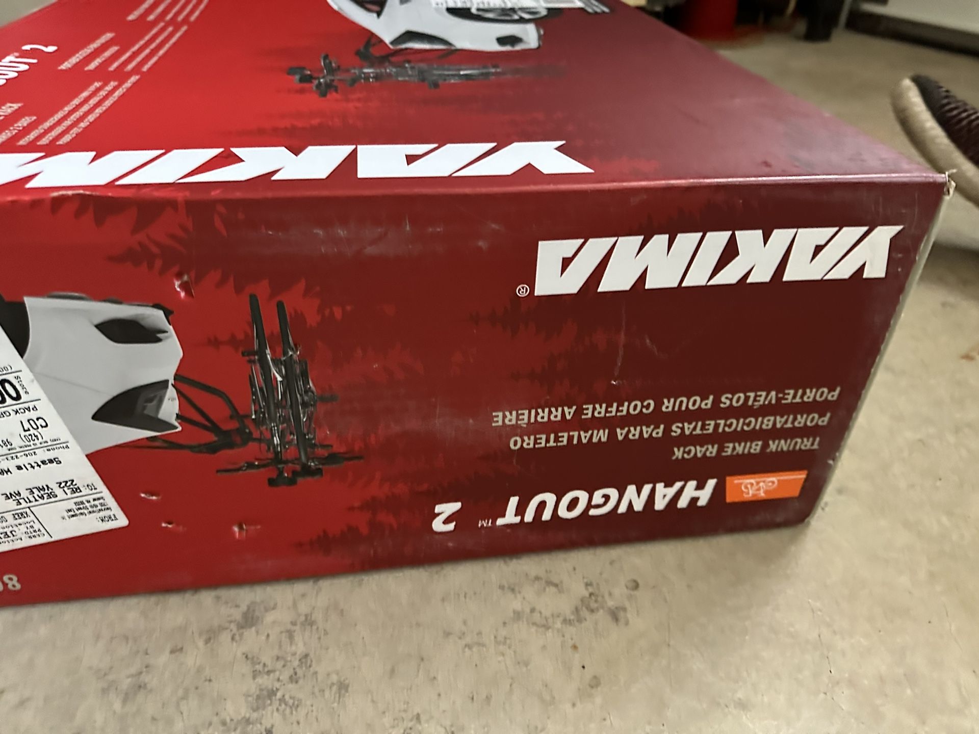 Yakima SUV/Trunk Bike Rack