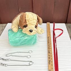 New Roll 800 Tie Handle Dog Poop Bags Stuffed Animal Leash Collars