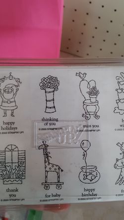 New stamps x8. Little hellos