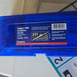 tapper 1000 installation tool kit