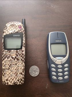 Vintage Nokia mobile phones
