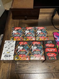 2025 Phoenix NFL blaster box lot- 7 blasters