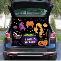 Halloween Tapestry I Smell Children Banner Poster Wall Hanging Tapesties Decor