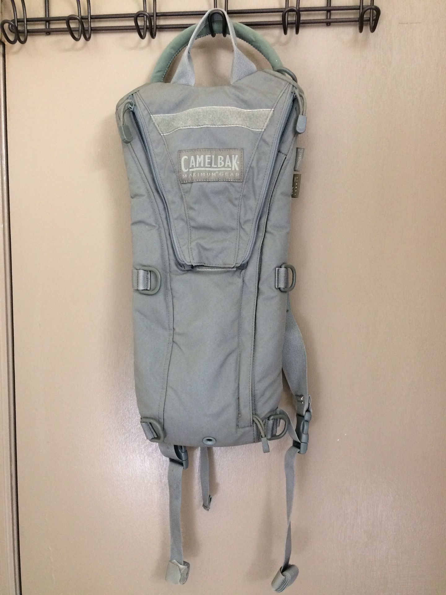 Military camo hydration backpack