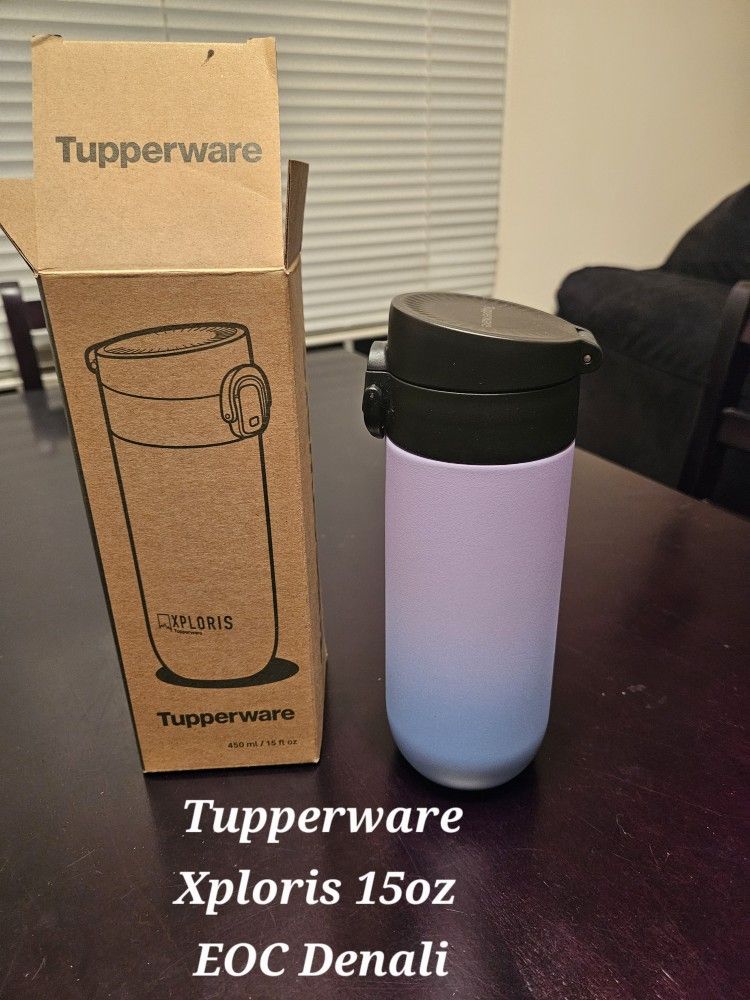 Tupperware Xploris 15oz Drinking Bottle