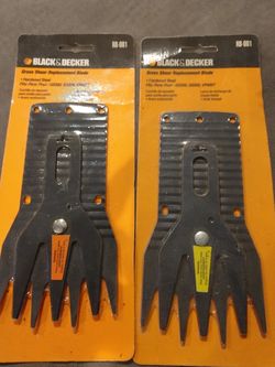 Black and Decker grass shear replacement blades RB-001, new