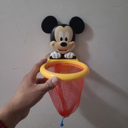 
Disney Baby Mickey Mouse Shoot, Score and Store, Bath Toy Storage Basket, 4 Pieces
