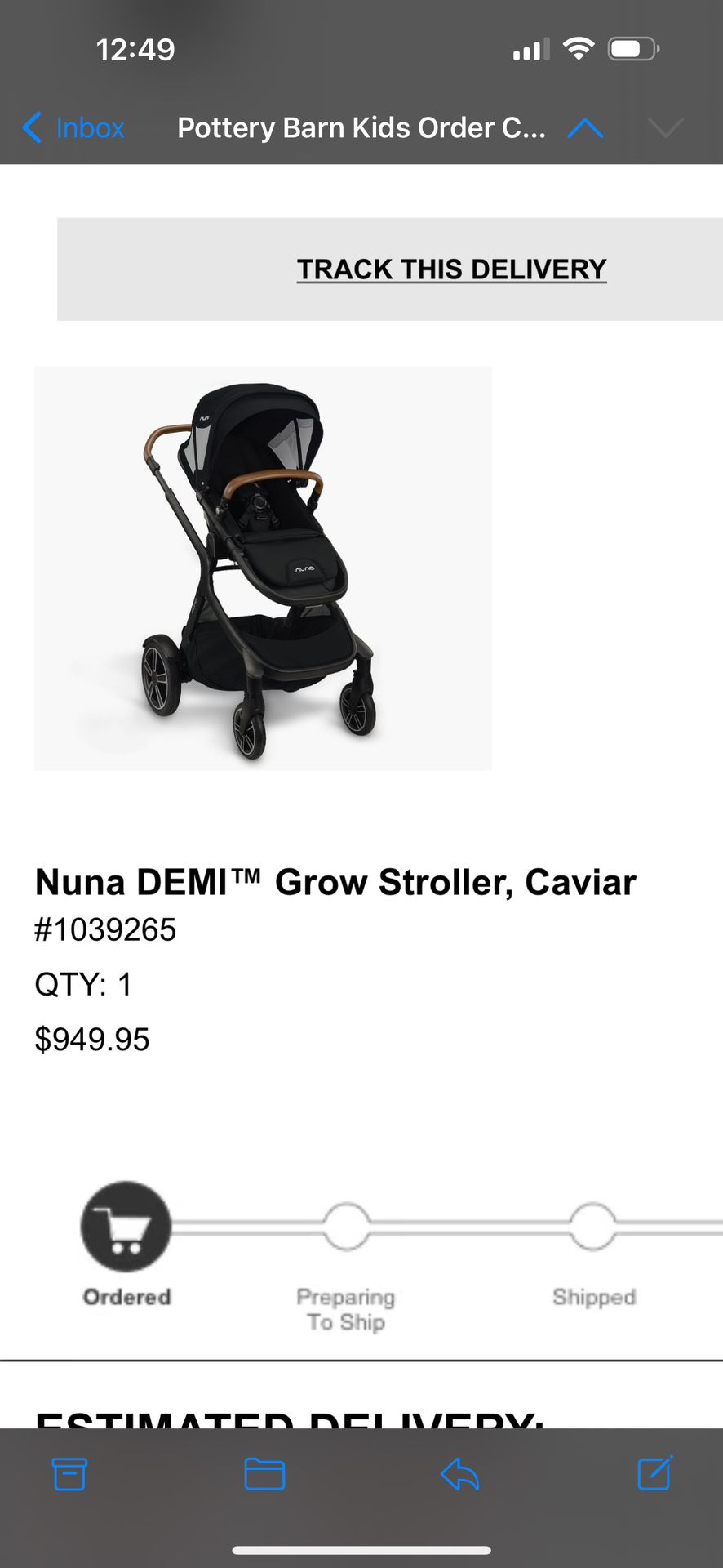 Nuna Double Stroller 