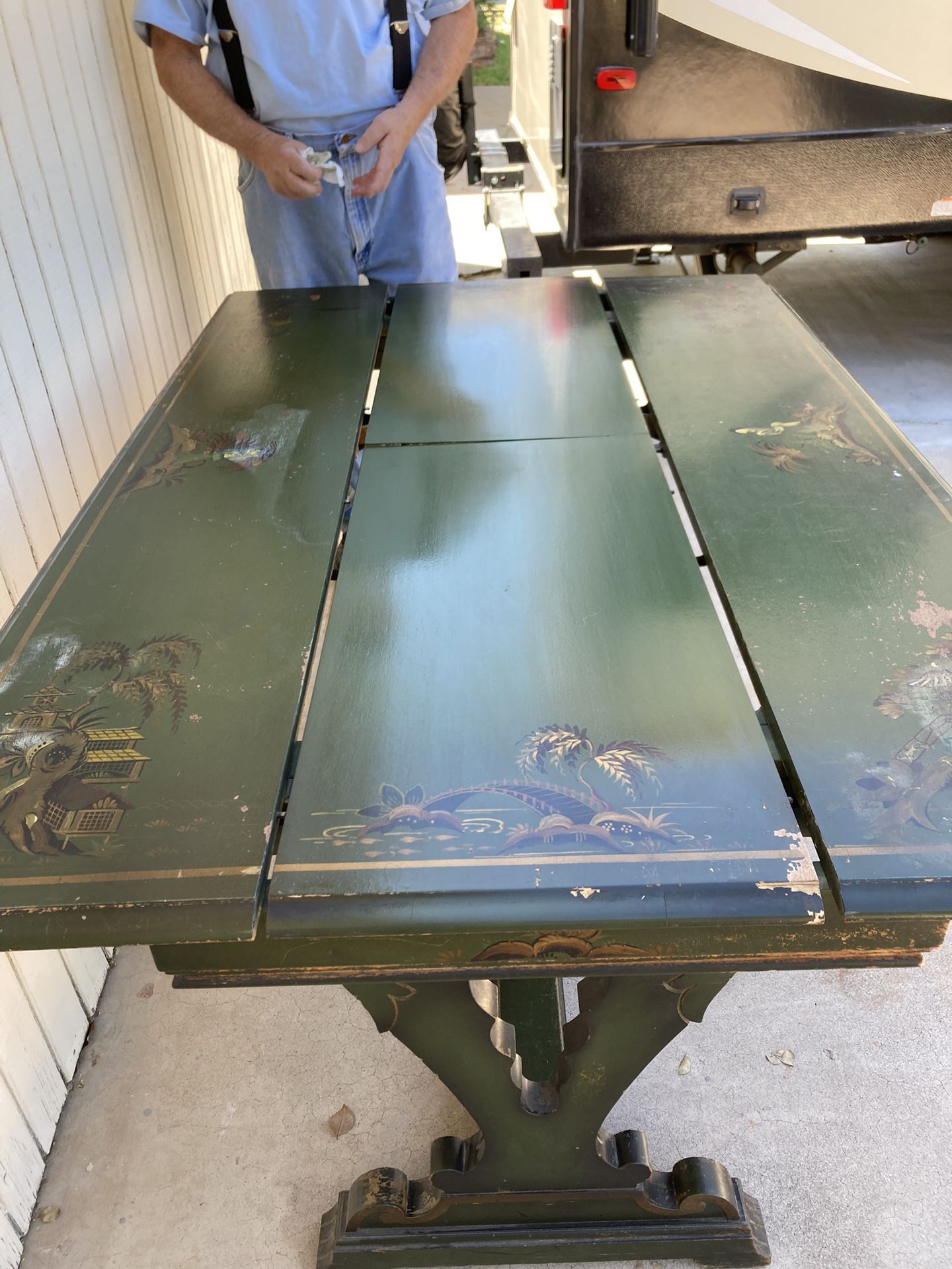 Antique 1800’s  Hidden Leaf Table