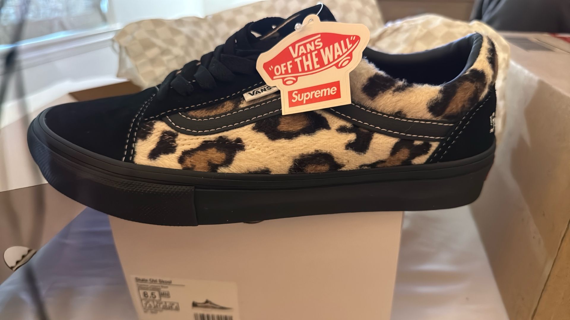 VANS X SUPREME collab - Skate Old Skool Shoe