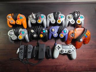 Nintendo Gamecube Nintendo 64 N64 Playstation 4 PS4 Nintendo Switch Joy Con Video Game Controllers
