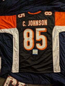 Chad Johnson "Ochocinco" Signed Jersey W/COA