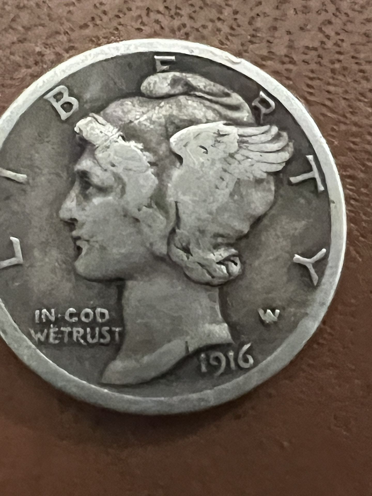 1916 And 1942 W Mint Dimes