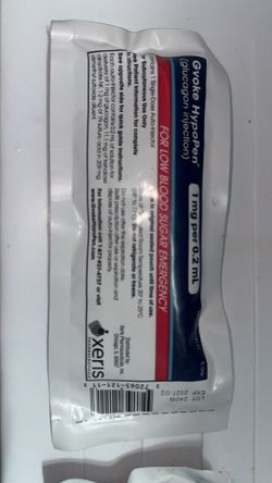 Emergency low sugar help