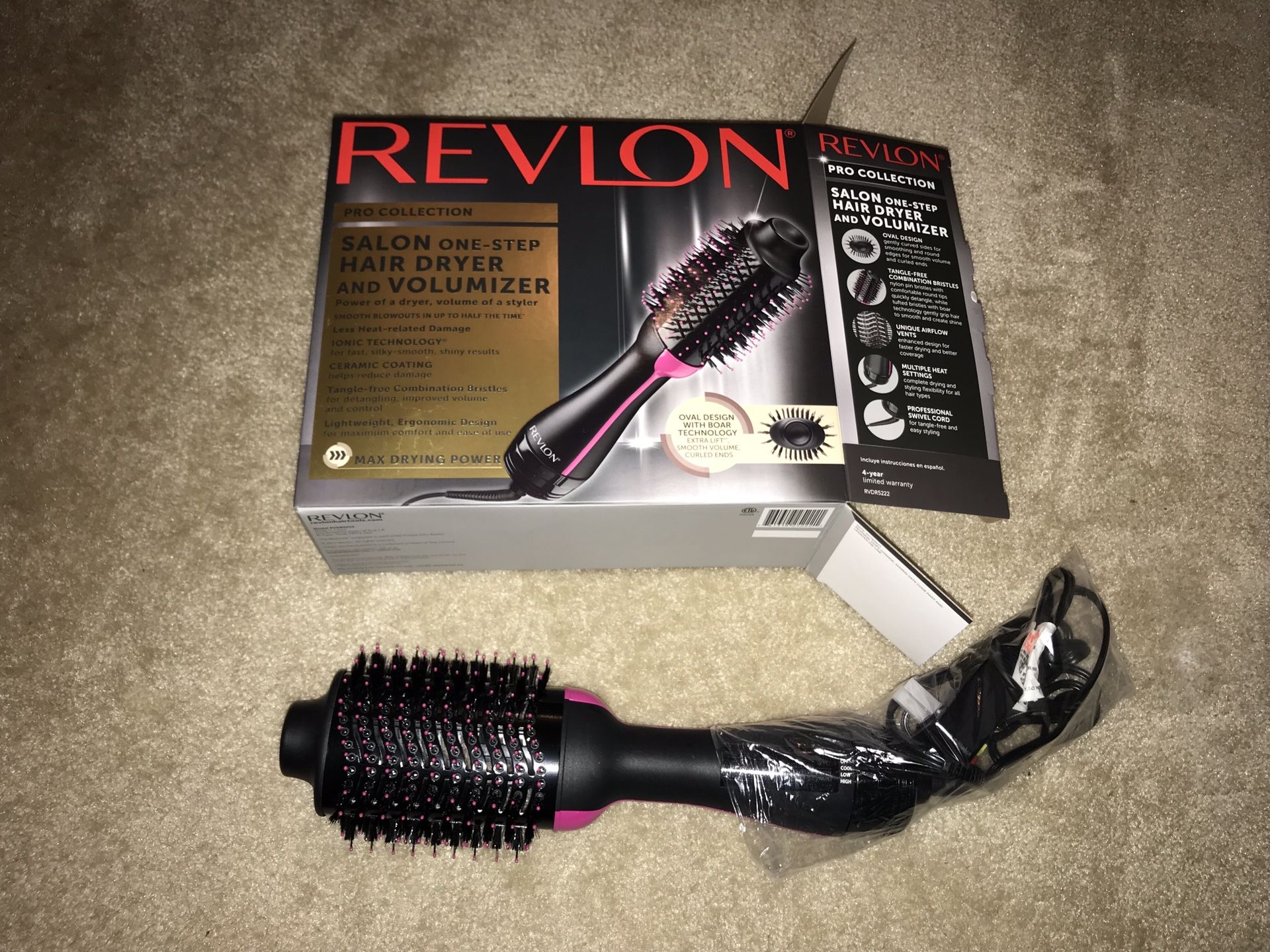 Revlon Hair Dryer and Volumizer Brush