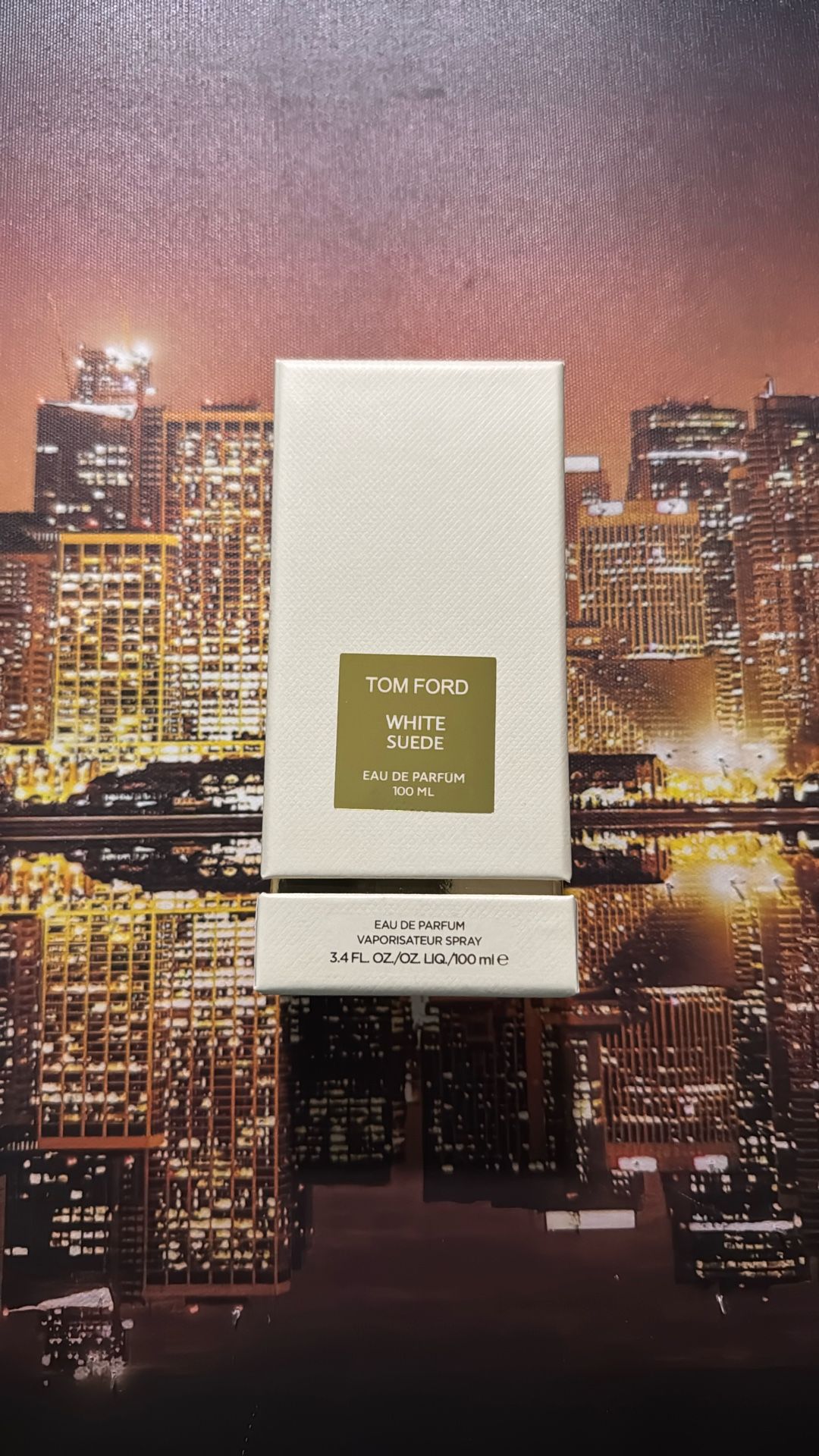 Tom Ford White Suede