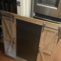 Chalk Board Kitchen Display