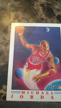 Michael jordan fleer 97 card