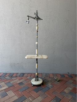 Antique floor lamp