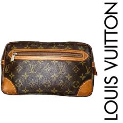 Authentic Vintage LOUIS VUITTON Marly Dragonne Clutch Bag