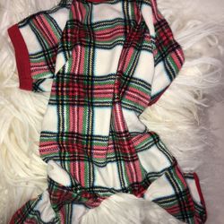 Dog Christmas Pjs Size Medium New