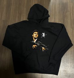 Scarface Graphic Pullover Hoodie Black