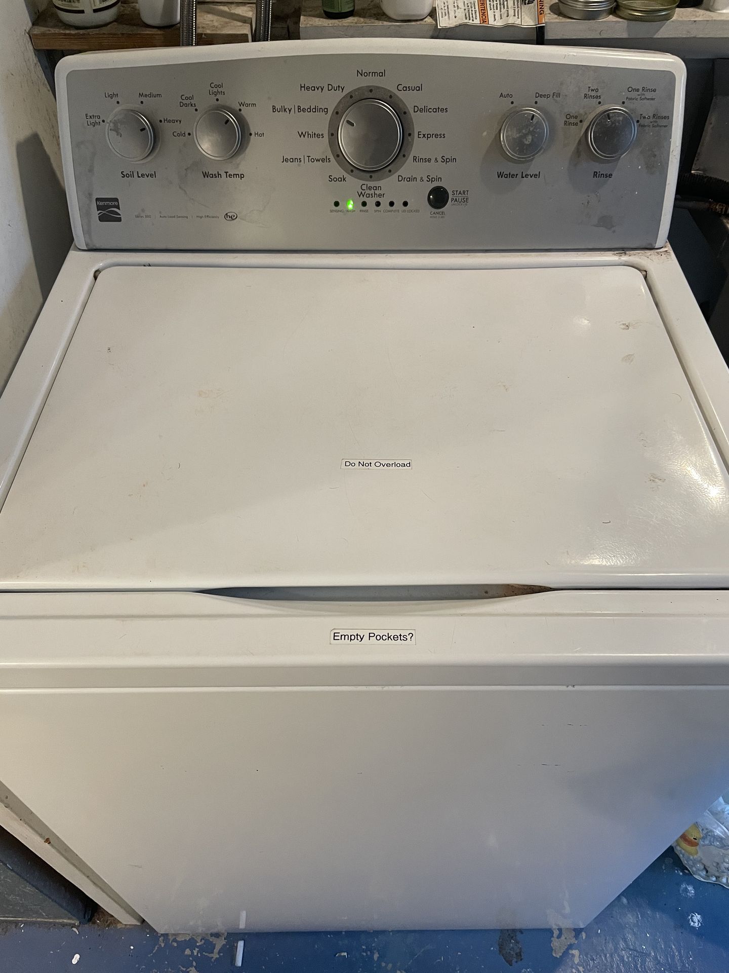 Free Kenmore HE Top Lod Washer