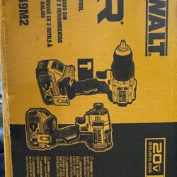 Dewalt Drill And Impact Driver 