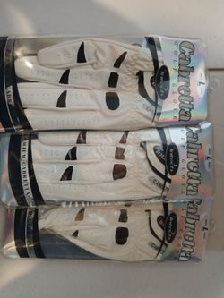 3 NEW MEN'S GOLF GLOVES