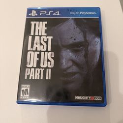 The last of us part 2 Game (ps4)