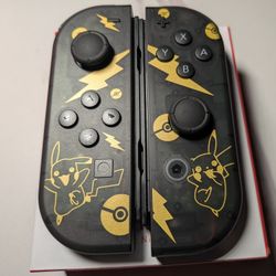 Nintendo Switch Joycons Pikachu Edition 