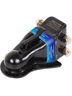 Adjustable Trailer Coupler 2" Ball,Trailer Coupler Capacity 8000 lbs, Black 