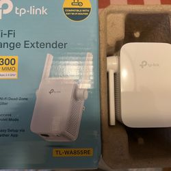 TP-Link N300 WiFi Extender(TL-WA855RE)-WiFi Range Extender, up to 300Mbps speed, Wireless Signal Booster and Access Point