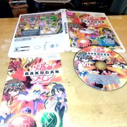 Wii Game Bakugan Battle Brawlers 