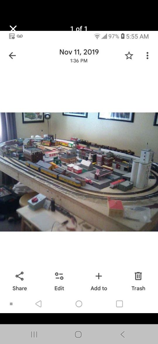 H.O. Train Layout